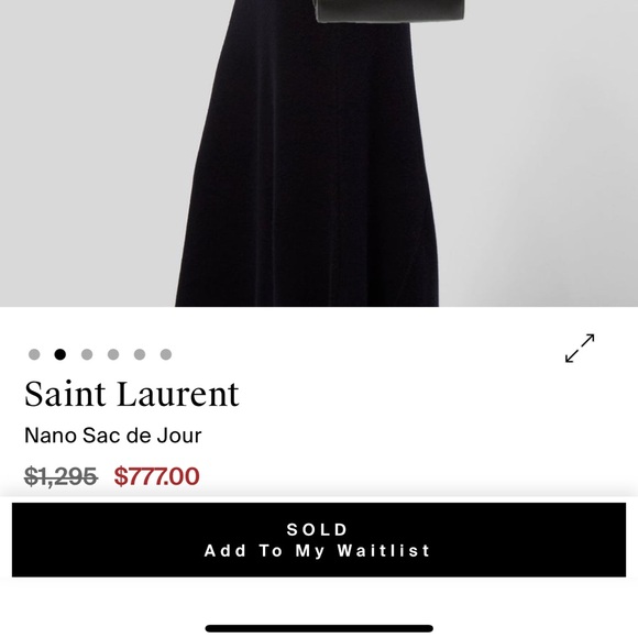 Saint Laurent Nano Sac de Jour Supple Grained Leather - Picture 9 of 15